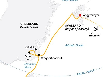 Three Arctic Islands: Iceland, Greenland, Spitsbergen (Oc...